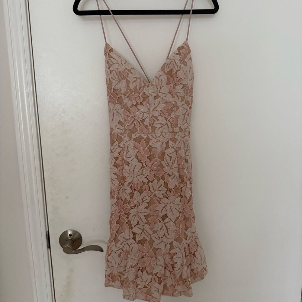 Indikah Floral Lace Dress